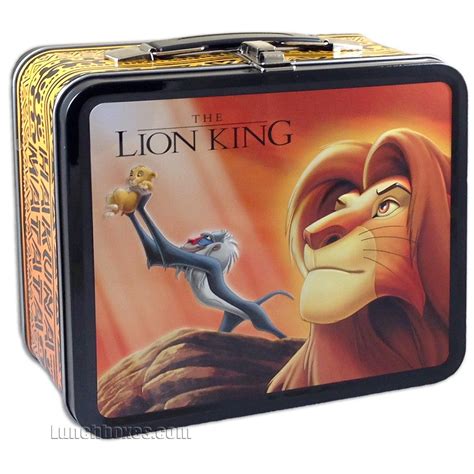 metal lion king lunch box|Lion Lunchbox .